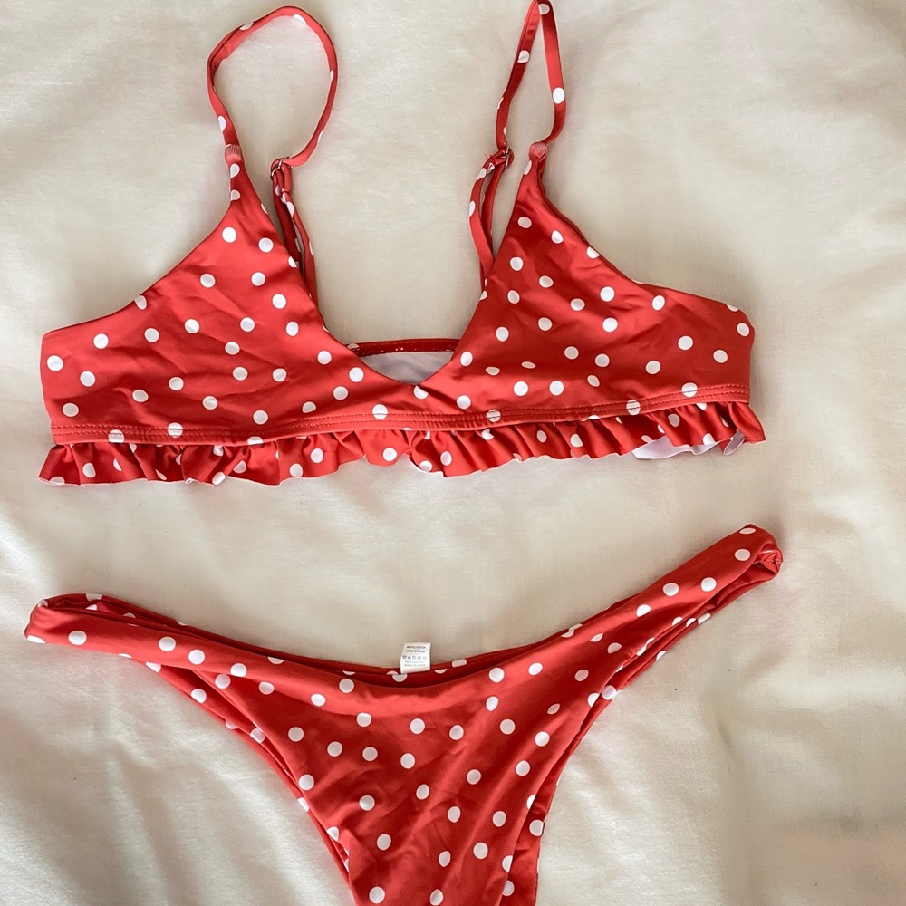 4 Shein Swimsuits - Brand New - Size L